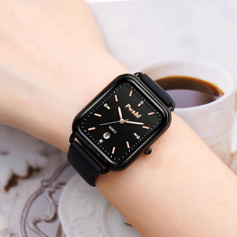 Fashion Quartz Watch for Women Luxury Casual Ladies Wristwatch Choice Gift Women's Watches with Date Free Shipping