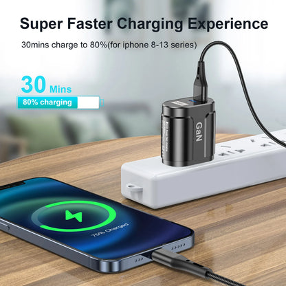 65W  USB/ USB C Charger Plug Fast Charging