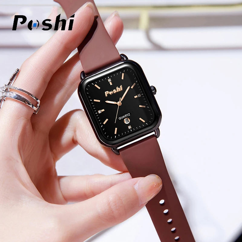 Fashion Quartz Watch for Women Luxury Casual Ladies Wristwatch Choice Gift Women's Watches with Date Free Shipping