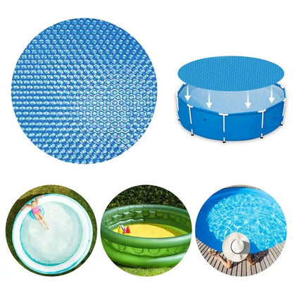 Round Solar Pool Cover Rainproof Dust Insulation Film Covers Heat Retaining UV Resistant Solar Pool Cover For Swimming Pool