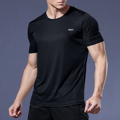 Men`s Running Shirts Soccer Shirts Men's Jersey Sportswear Men's Jogging T-Shirts Quick Dry Compression Sport T-Shirt Fitness Gym