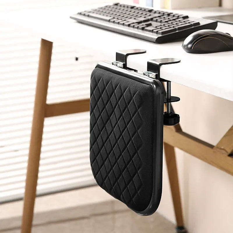 Folding Computer Armrest Pad，Ergonomic Office Arm Support，Adjustable Computer Wrist Rest，Desktop Extender，Mouse Pad，PC Game Pad